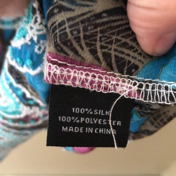 Gift Rebecca Taylor 100% Silk Dolman Top - Picture 6 of 7